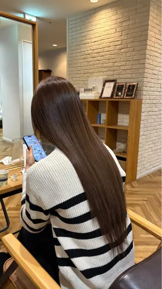 ロング sena エクステのヘアスタイル