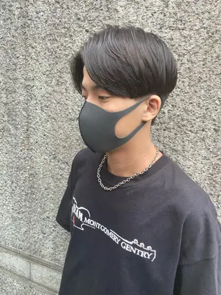 ショート カラー パーマ ヘアアレンジ メンズ ちこ .のヘアスタイル