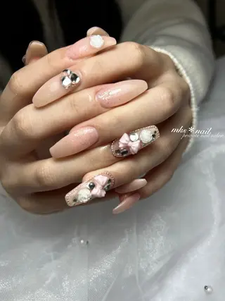 ネイル mks＊nail //  枚方長尾のネイルデザイン