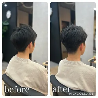 メンズ Aguhair milo森山知幸のヘアスタイル