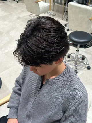 メンズ ユウ✩.*˚/メンズ 特化/シャドウパーマのヘアスタイル