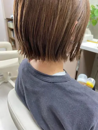 ショート カラー 坂本 沙也加のヘアスタイル