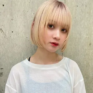 ショート ボブ/ショート⭐︎ カット無料⭐︎カレンのヘアスタイル