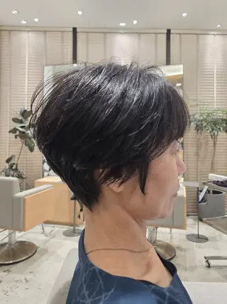 ショート ✂髪質改善ストレート NO.1 深澤 颯斗のヘアスタイル