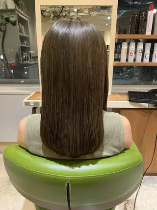 セミロング 森 翼のヘアスタイル