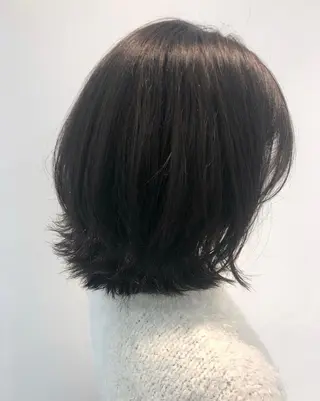 ミディアム 磯山 直貴のヘアスタイル
