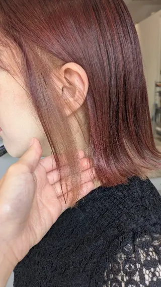 ミディアム 成瀬 サエのヘアスタイル