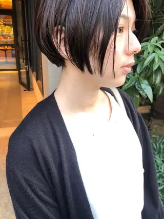 ショート すきバサミを使わない カット✂️✨郡司泰之のヘアスタイル