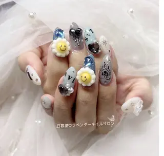 ネイル ラベンダー💖日暮里 ルル💖ネイルのネイルデザイン