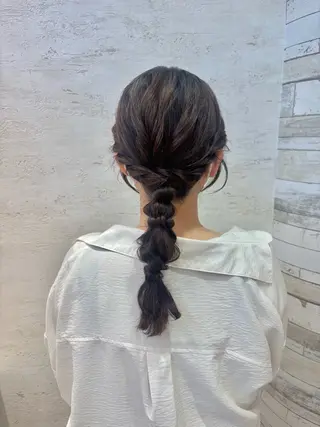 ヘアアレンジ メンズカットパーマ/ ヘアセット🎀Amiのヘアスタイル