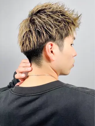 ショート メンズカット　佐々木 開のヘアスタイル