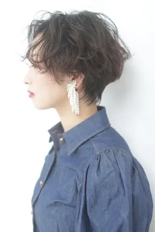 ショート シールエクステ×美髪 改善/ヨシモトカンジのヘアスタイル