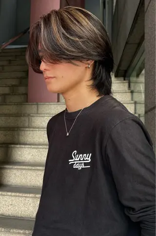 カラー メンズ メンズヘア Hikaruのヘアスタイル