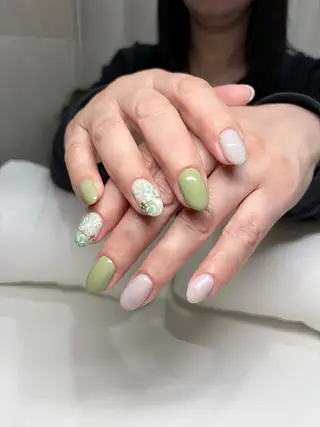 ネイル ネイルサロン /しあわせたいむ🌱のネイルデザイン