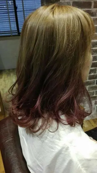 ミディアム カラー パーマ ヘアアレンジ キッズ メンズ ネイル マツエク・マツパ MEGUMI megumiのヘアスタイル