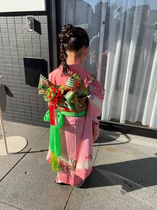 ヘアアレンジ ユ ミのヘアスタイル