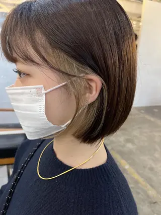ショート カラー 🌛ダブルカラー 🌜SAYAKAのヘアスタイル