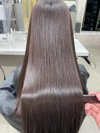 ミディアム カラー *モデル募集🤍横浜 透明感カラー🫧のヘアスタイル