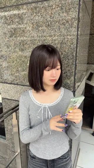 ショート hitomi ♡ 自由が丘アシスタントのヘアスタイル