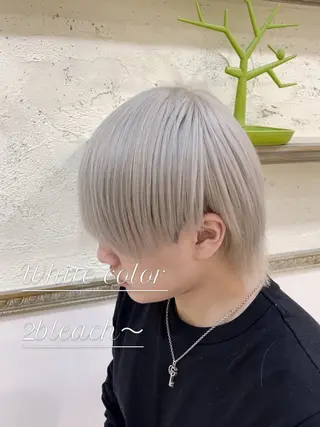 カラー 西村 遼馬のヘアスタイル