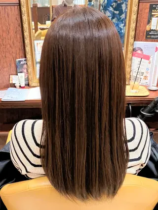 カラー 千坂 優奈のヘアスタイル