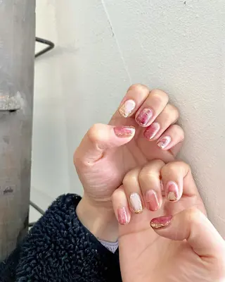 ネイル 甲斐市自宅サロン 🧸prunelleのネイルデザイン