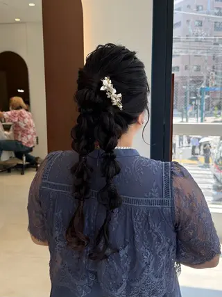 ヘアアレンジ rio ୨୧のヘアスタイル