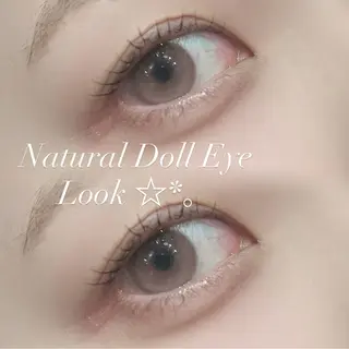 マツエク・マツパ 韓国風艶髪カラー× 束感まつ毛🎀美雨のマツエク・マツパデザイン