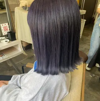 ミディアム カラー 吉村 夏椰のヘアスタイル