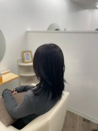 ミディアム カラー bifinoLuce / 松村琉希のヘアスタイル