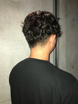 パーマ メンズ 髙橋 紗奈のヘアスタイル