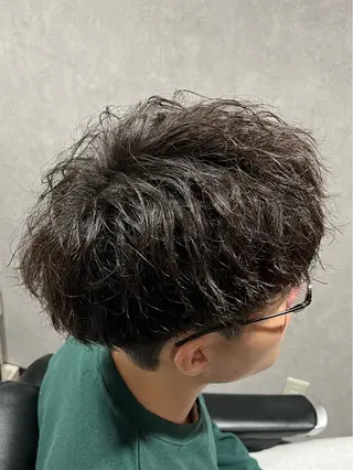 ミディアム 🌈予約の98%パ ーマ⭕️🌈福本のヘアスタイル