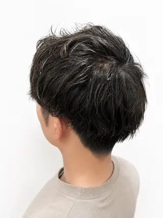 ショート メンズ 平木 悠葵のヘアスタイル