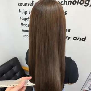 ロング カラー ワンカラー/髪質改善 モデル募集🌷田村のヘアスタイル
