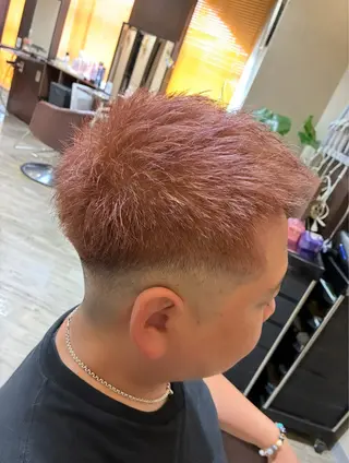 ショート カラー メンズ SHIORI💜口コ ミNo.1艶カラーのヘアスタイル