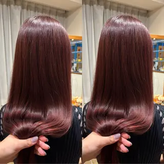 ロング カラー RINNO🌷透明感 カラー/髪質改善のヘアスタイル