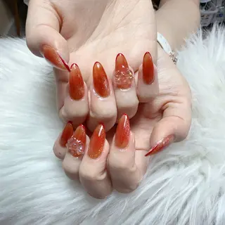 ネイル 🎀nana🫧 ワンホンネイル🎀のネイルデザイン