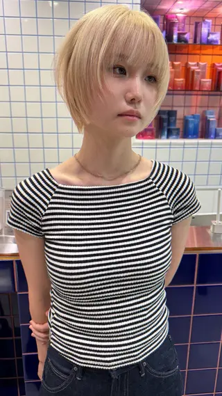 ショート カラー カット無料酒井 竜也のヘアスタイル