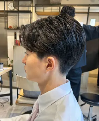 パーマ メンズ メンズ清潔感のプロ 💈メンズパーマ藤田のヘアスタイル