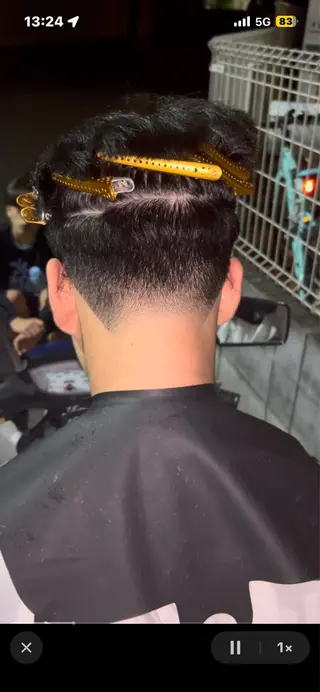 ショート メンズ 清藤 友希のヘアスタイル