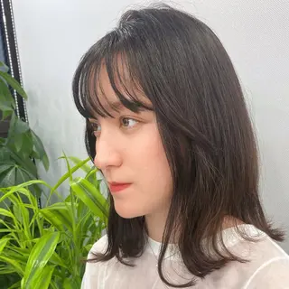 ミディアム Endearing 🌟銀座のヘアスタイル