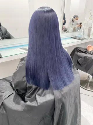 ロング カラー 権田 能孝のヘアスタイル