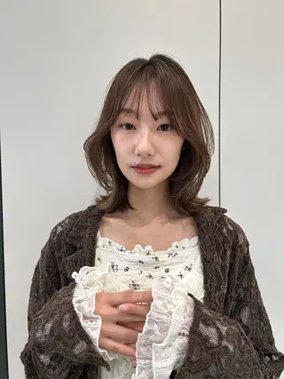 ミディアム カラー ナチュラル🕰️流山 /Ruko🌱のヘアスタイル