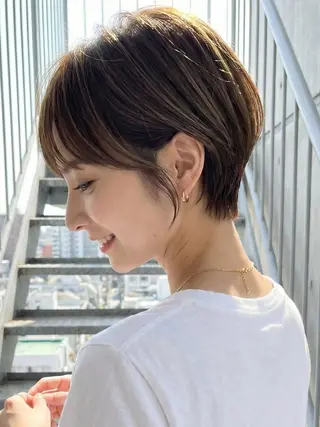 ショート 【Rowel】 大野 虹歩のヘアスタイル