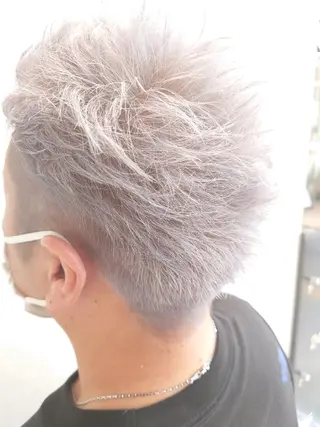 ショート カラー メンズ earth平塚店 間瀬亜紗里のヘアスタイル