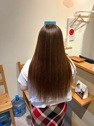 ロング カラー 荒井 茉凜のヘアスタイル