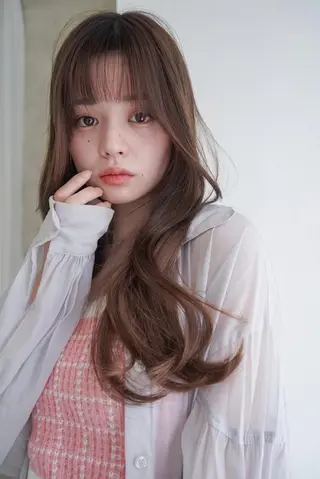 ロング ANGELICA 難波店のヘアスタイル