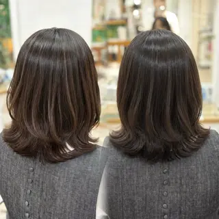 ミディアム Kurumi 🩰カットモデル募集のヘアスタイル