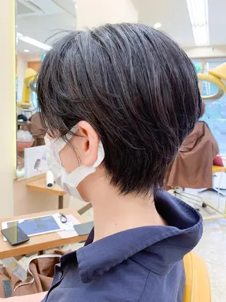 ショート 河野 智亜紀のヘアスタイル