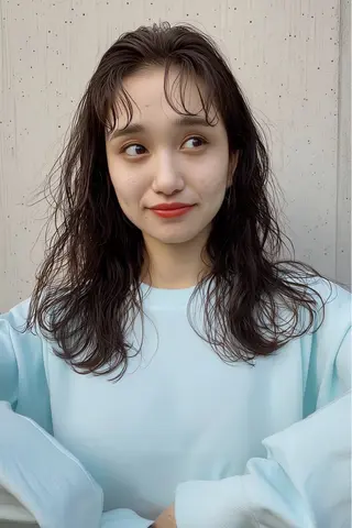 ロング ダブルカラー/透明感 💈JUNYA💈のヘアスタイル